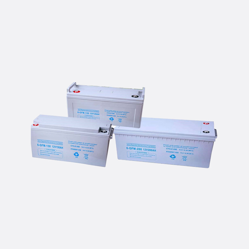 Batería de plomo regulada de válvula de gel de 12 V